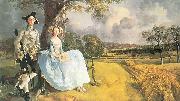 Thomas Gainsborough Portrat von Mr und Mrs Andrews oil on canvas